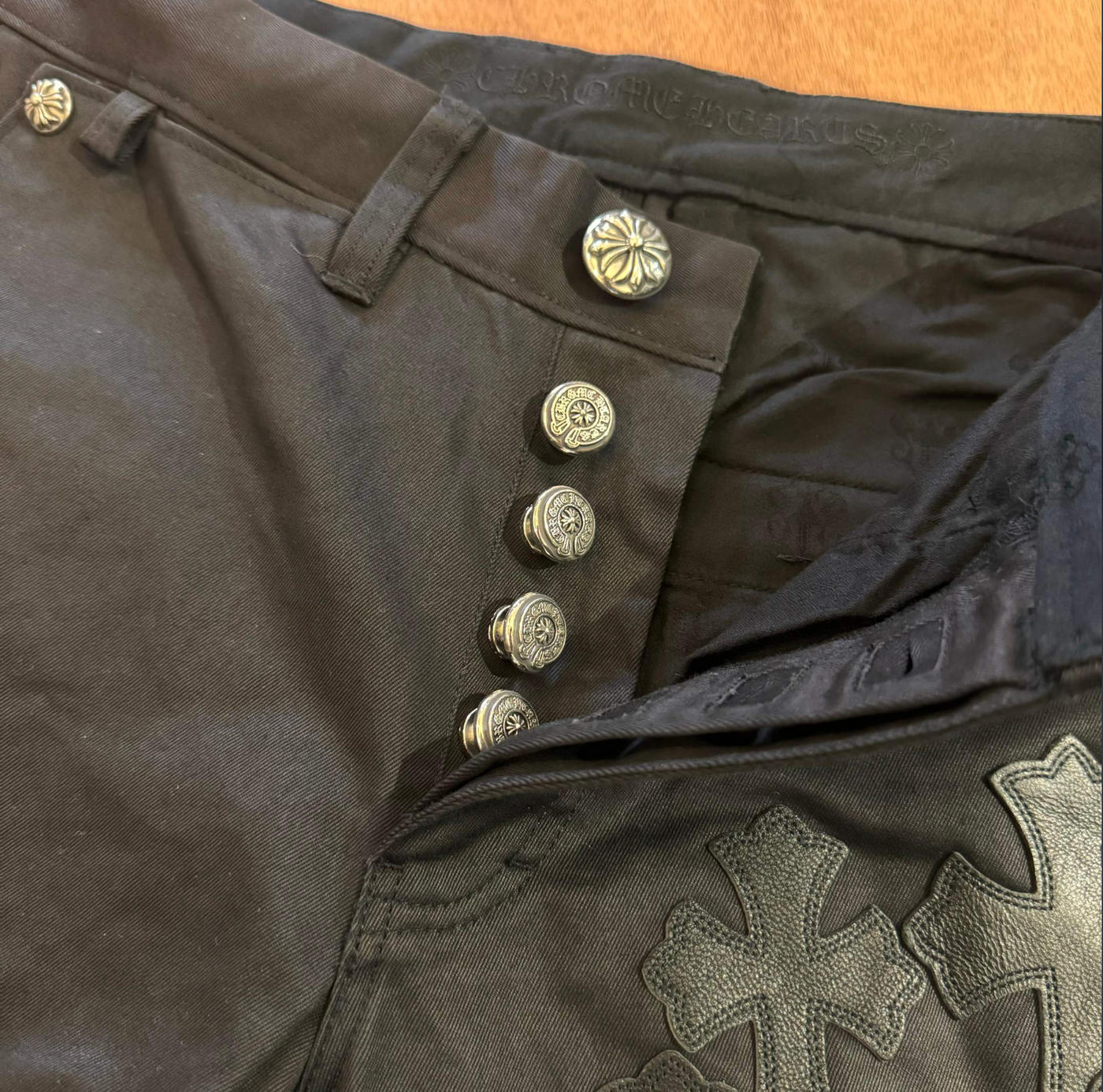 Multi-Cross Patch Pants Chino
