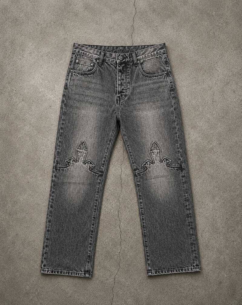fleur knee jeans