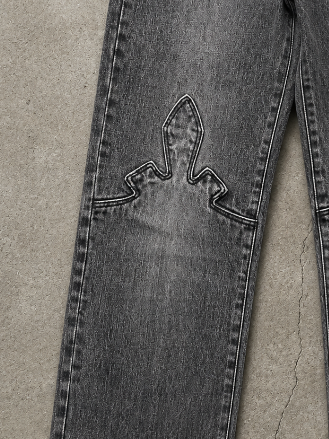 fleur knee jeans