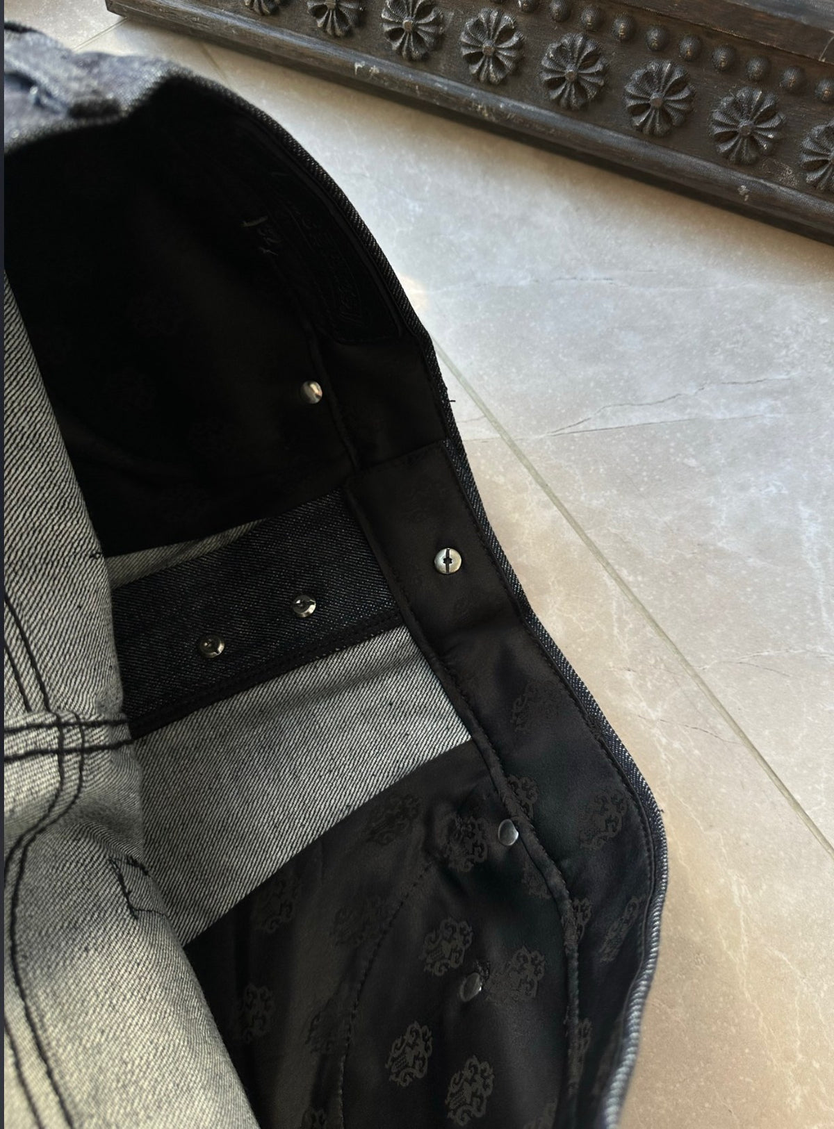 KS Cut Denim raw indigo