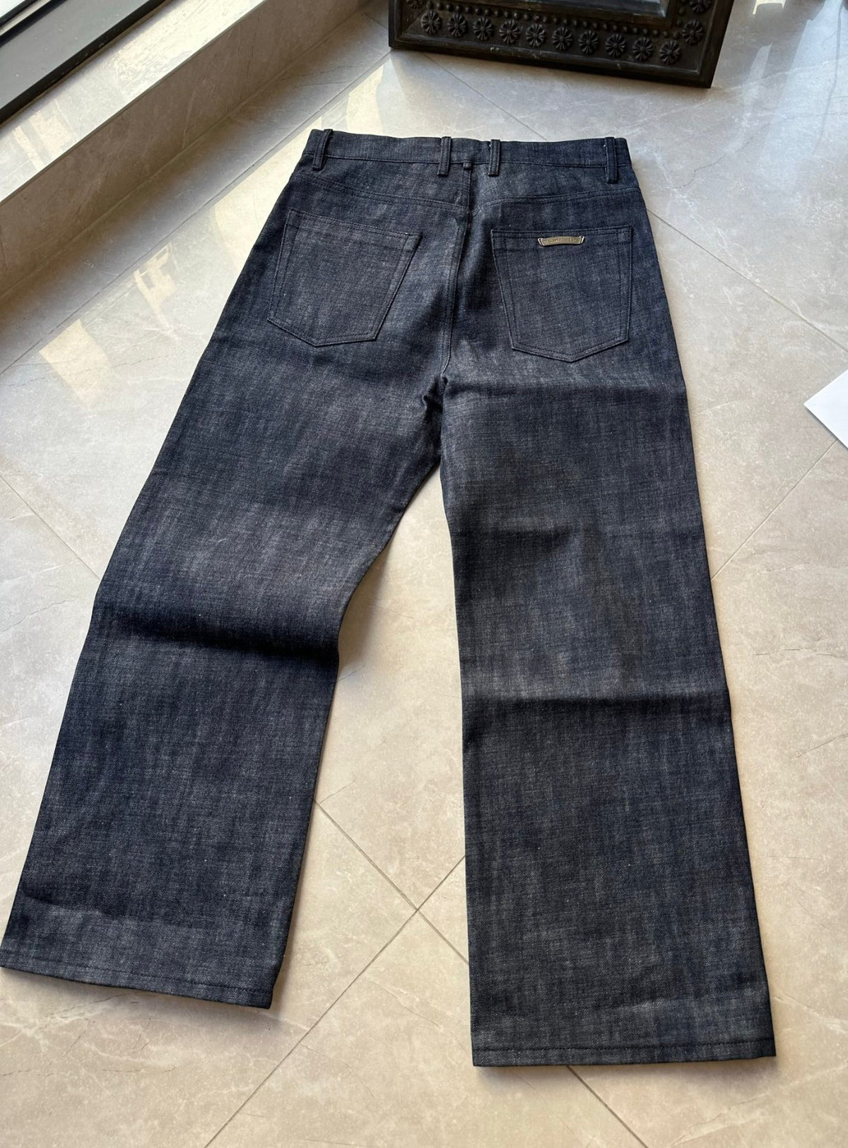 KS Cut Denim raw indigo